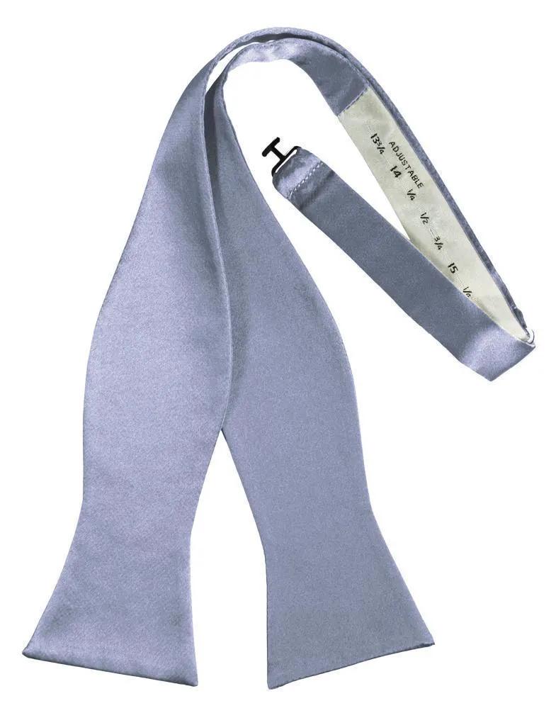 Luxury Satin Bow Tie - Self Tie by Tux-USA