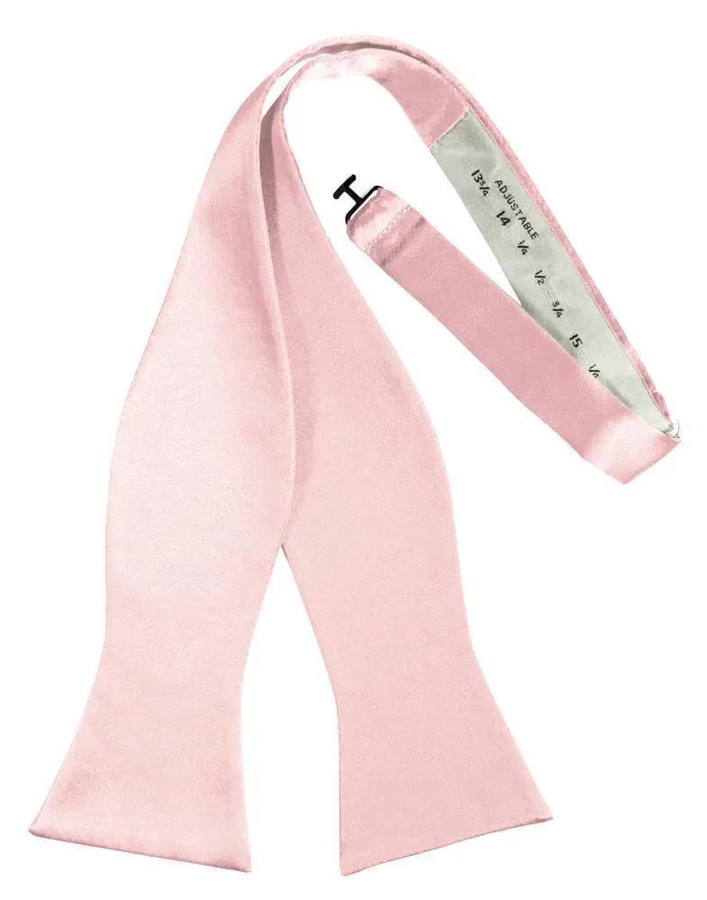 Luxury Satin Bow Tie - Self Tie by Tux-USA