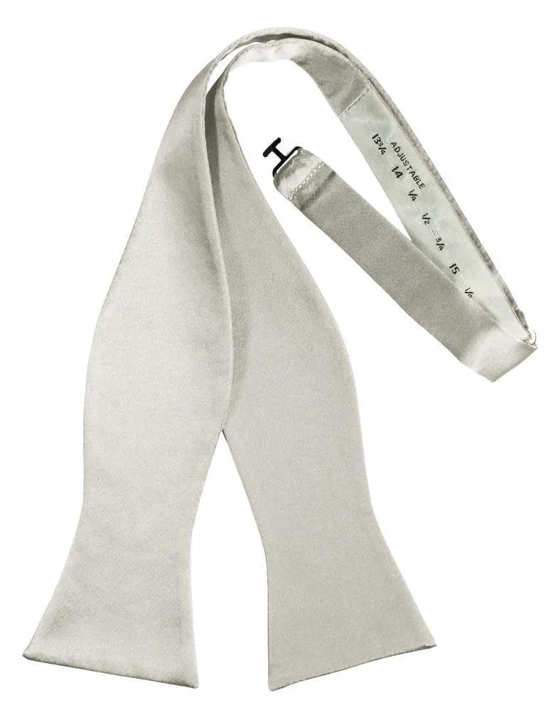 Luxury Satin Bow Tie - Self Tie by Tux-USA