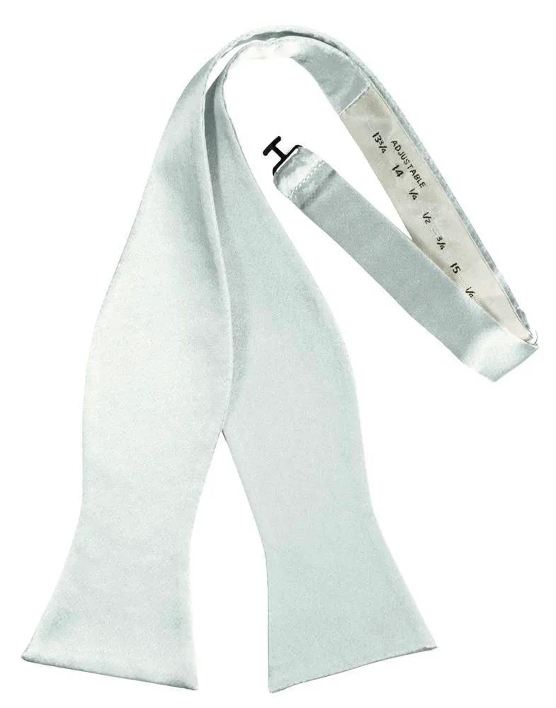 Luxury Satin Bow Tie - Self Tie by Tux-USA