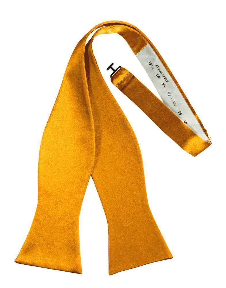 Luxury Satin Bow Tie - Self Tie by Tux-USA