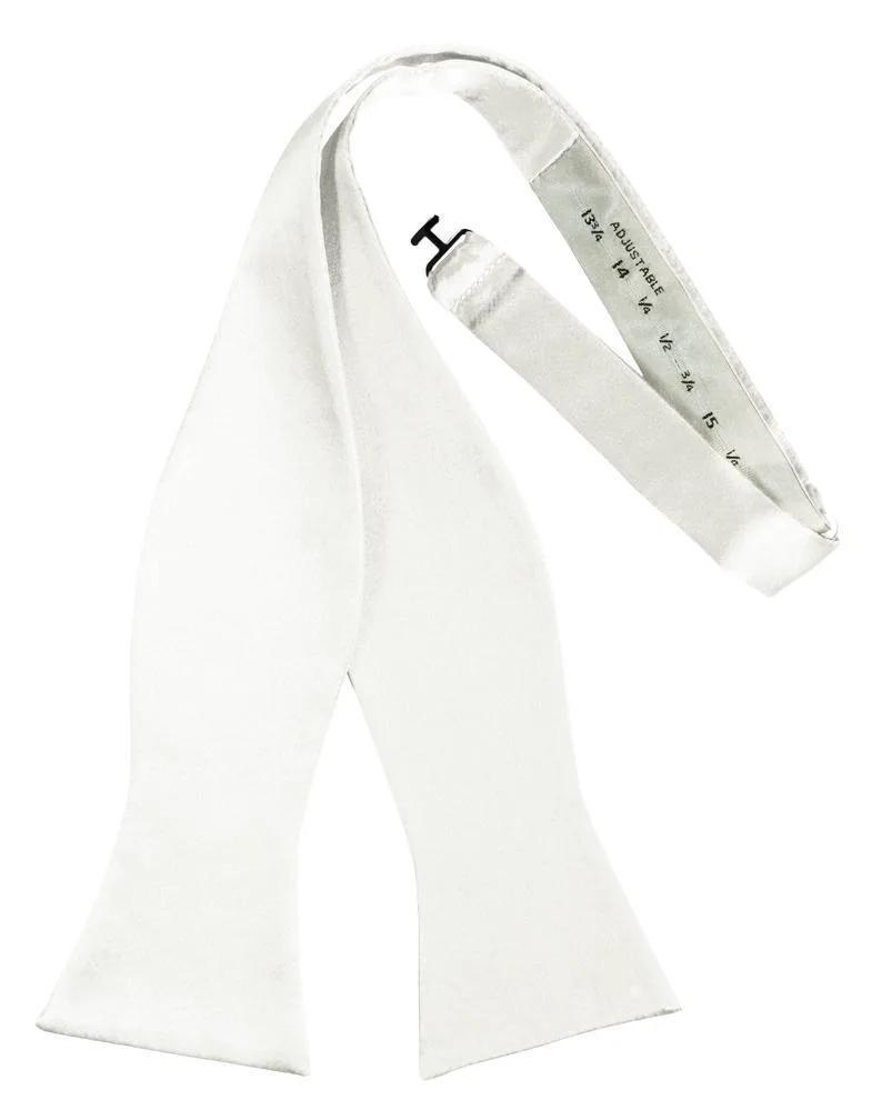 Luxury Satin Bow Tie - Self Tie by Tux-USA