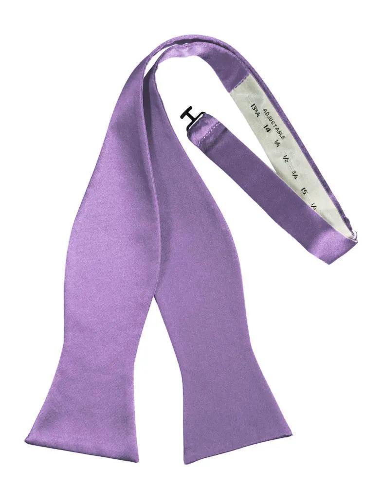 Luxury Satin Bow Tie - Self Tie by Tux-USA