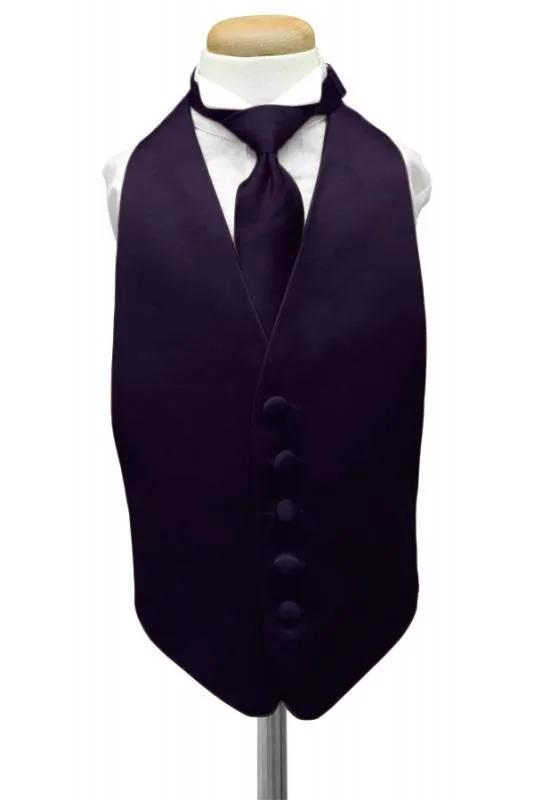 Luxury Satin Kids Tuxedo Vest by Tux-USA