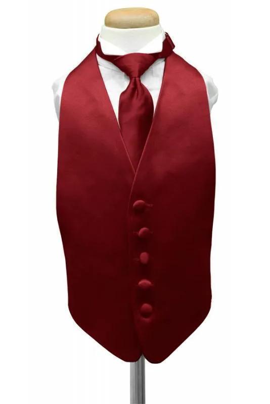 Luxury Satin Kids Tuxedo Vest by Tux-USA