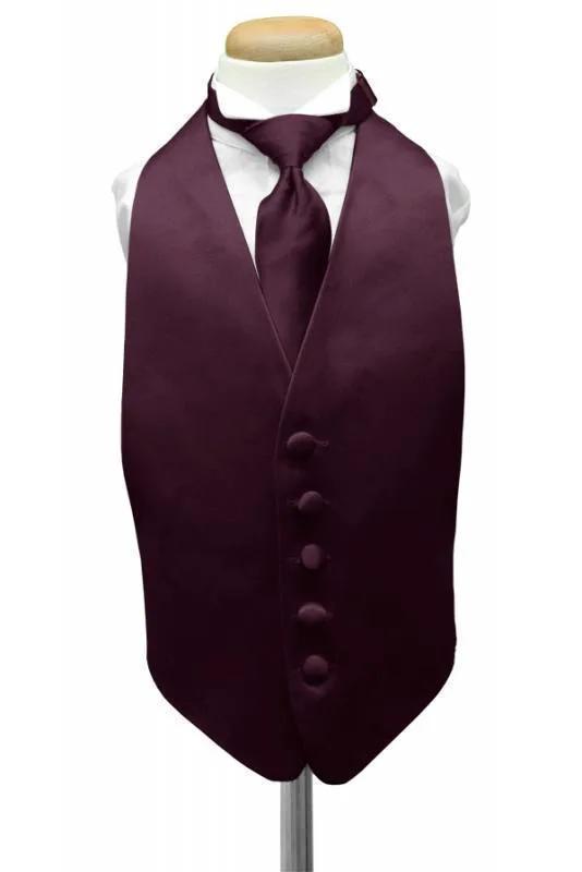 Luxury Satin Kids Tuxedo Vest by Tux-USA