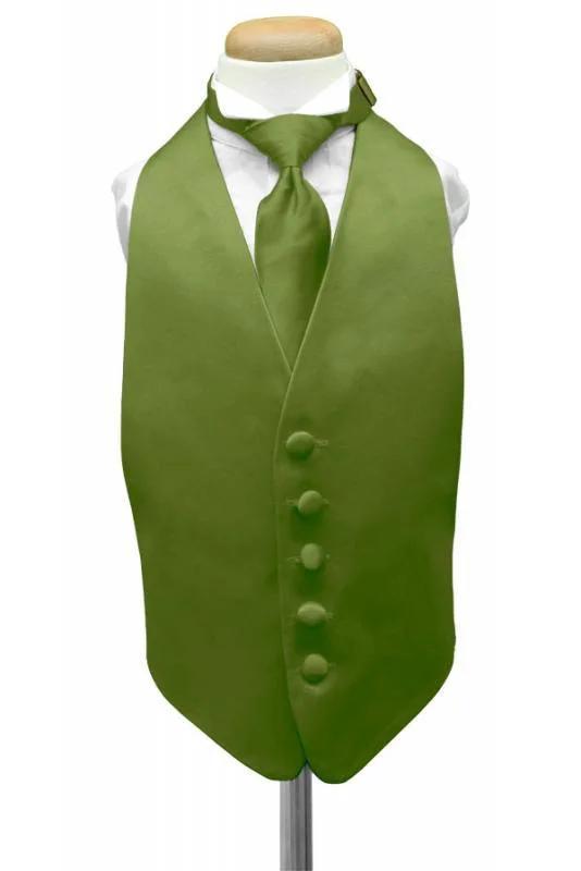 Luxury Satin Kids Tuxedo Vest by Tux-USA