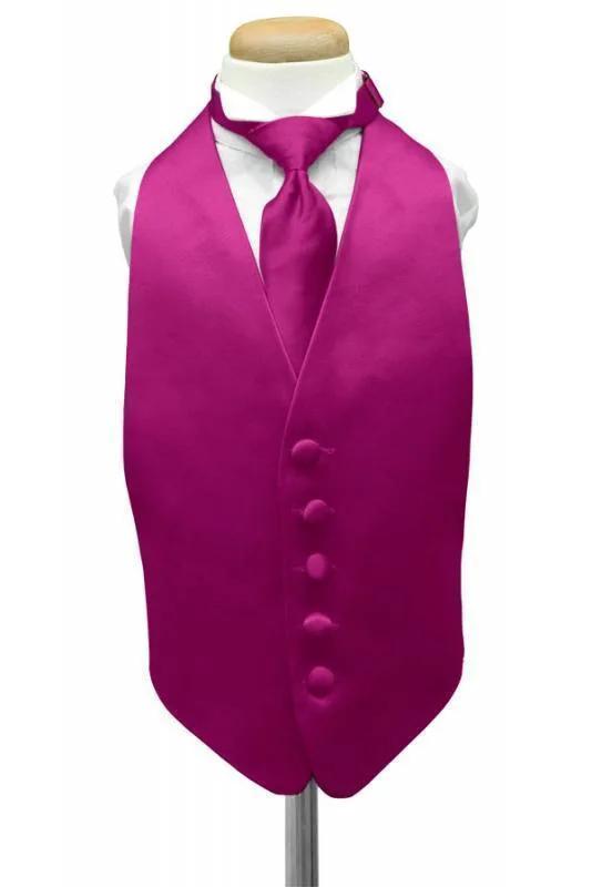 Luxury Satin Kids Tuxedo Vest by Tux-USA