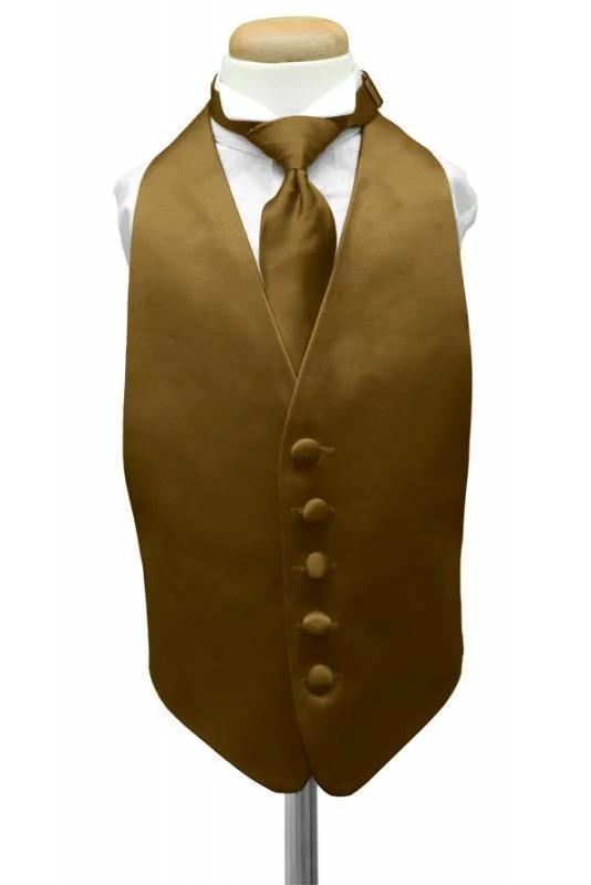 Luxury Satin Kids Tuxedo Vest by Tux-USA