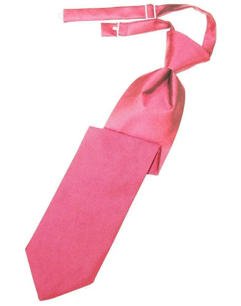 Luxury Satin Necktie Pre-Tied by Tux-USA