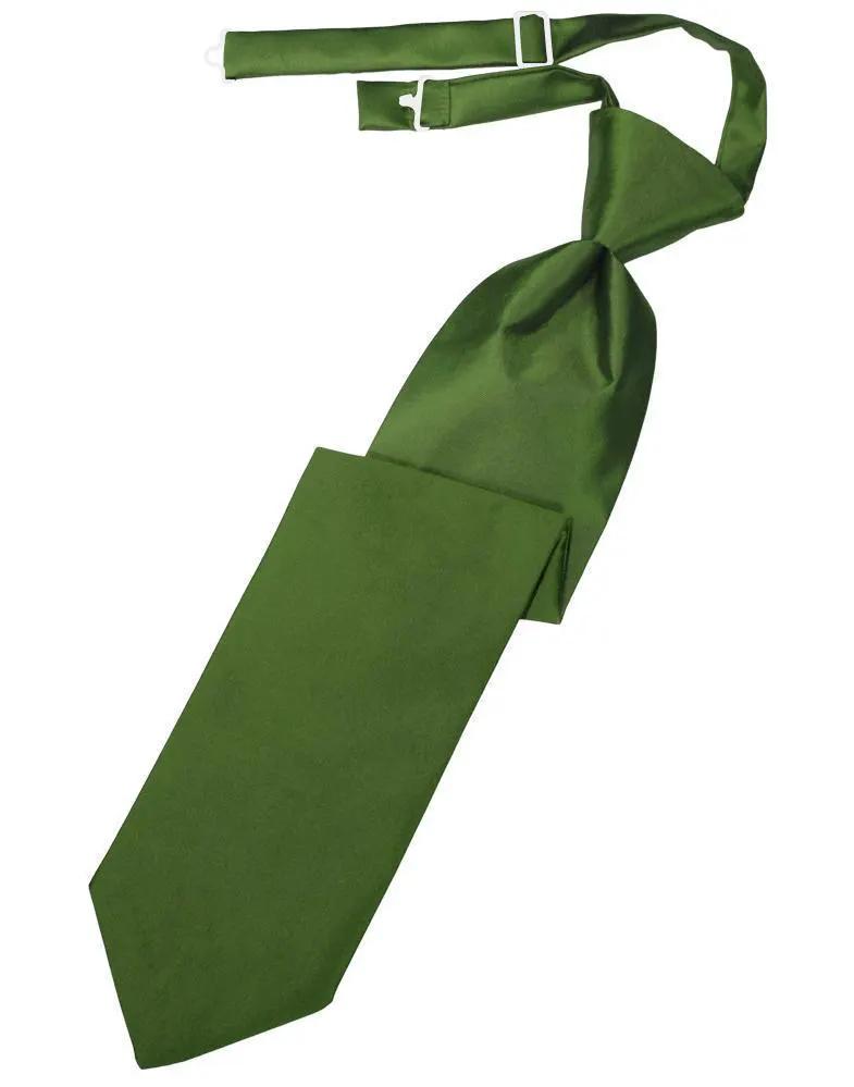 Luxury Satin Necktie Pre-Tied by Tux-USA