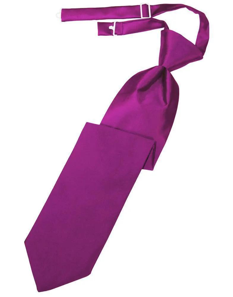 Luxury Satin Necktie Pre-Tied by Tux-USA