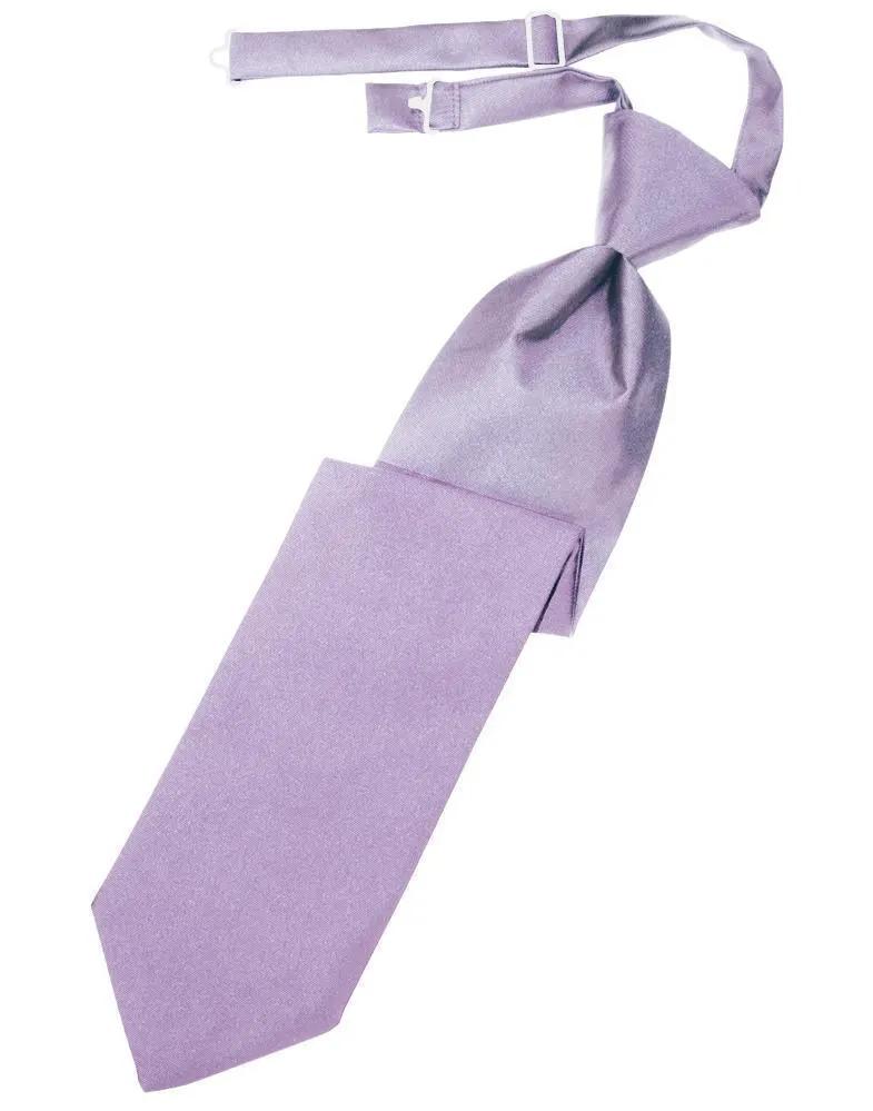 Luxury Satin Necktie Pre-Tied by Tux-USA