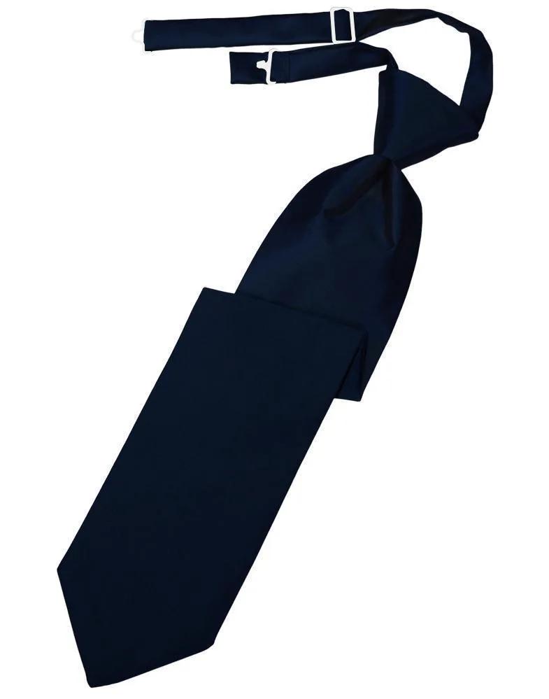 Luxury Satin Necktie Pre-Tied by Tux-USA