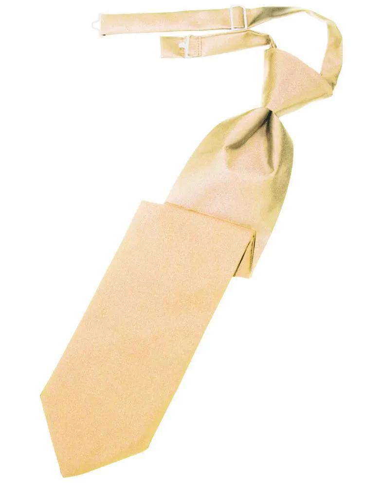 Luxury Satin Necktie Pre-Tied by Tux-USA
