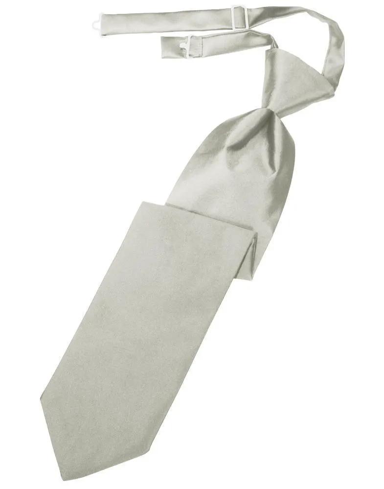 Luxury Satin Necktie Pre-Tied by Tux-USA