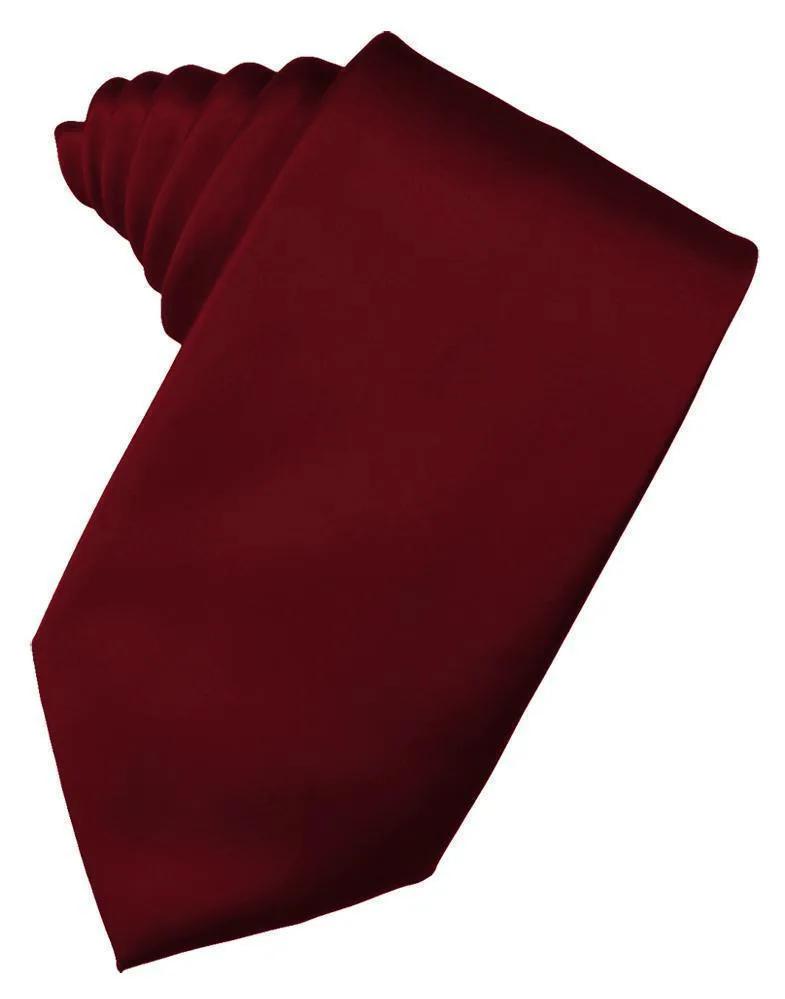 Luxury Satin Necktie Self Tie by Tux-USA