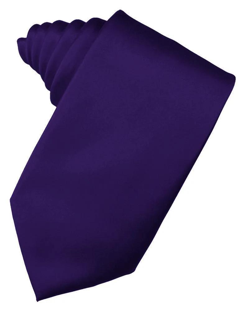 Luxury Satin Necktie Self Tie by Tux-USA