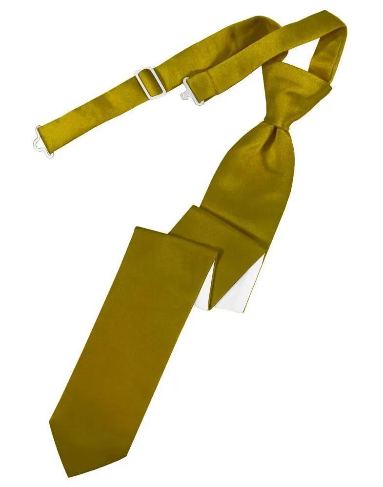 Luxury Satin Skinny Necktie Pre-Tied by Tux-USA