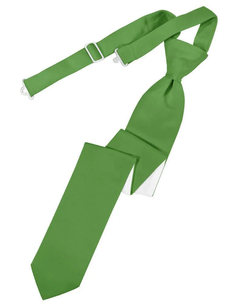 Luxury Satin Skinny Necktie Pre-Tied by Tux-USA