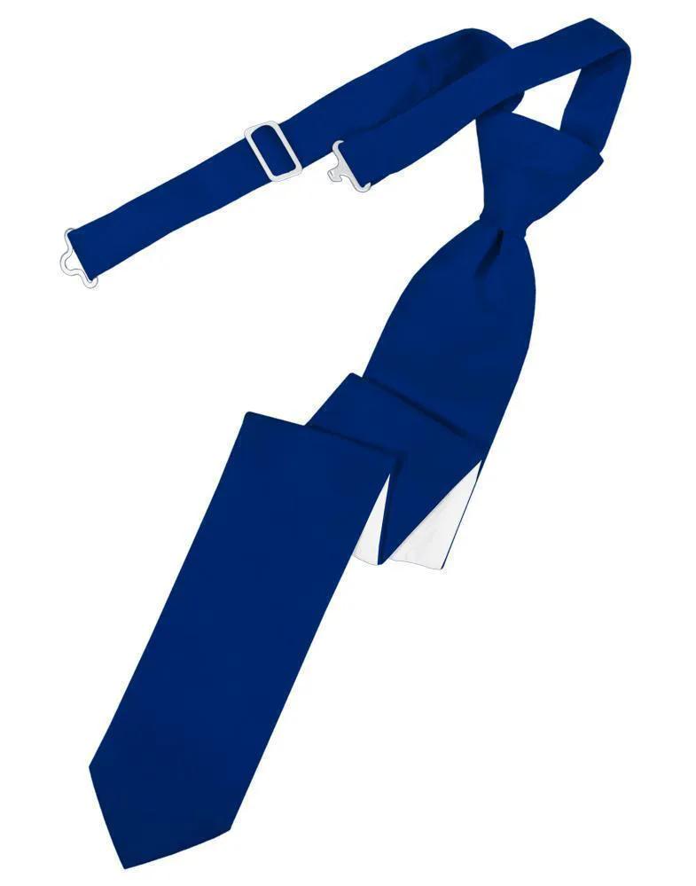 Luxury Satin Skinny Necktie Pre-Tied by Tux-USA