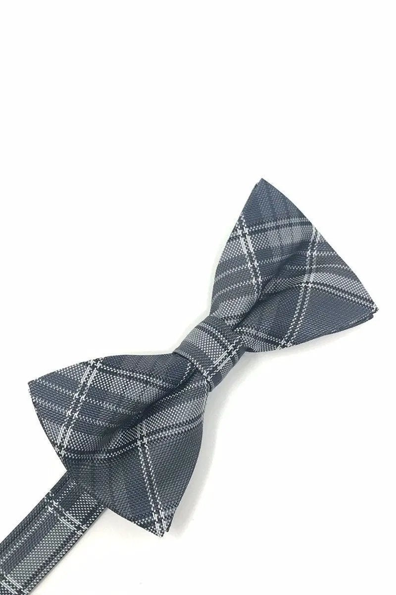 Madison Plaid Bow Tie Pre-Tied by Tux-USA