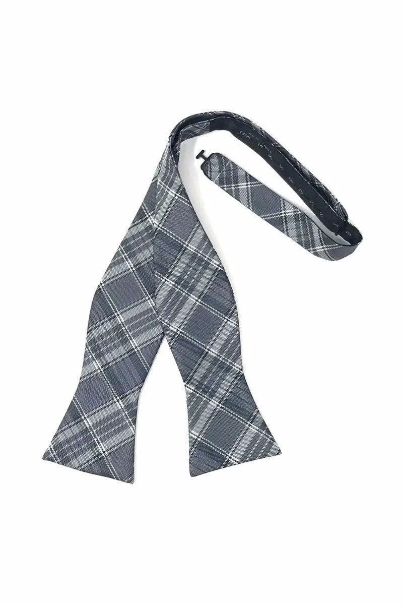 Madison Plaid Bow Tie Self Tie by Tux-USA