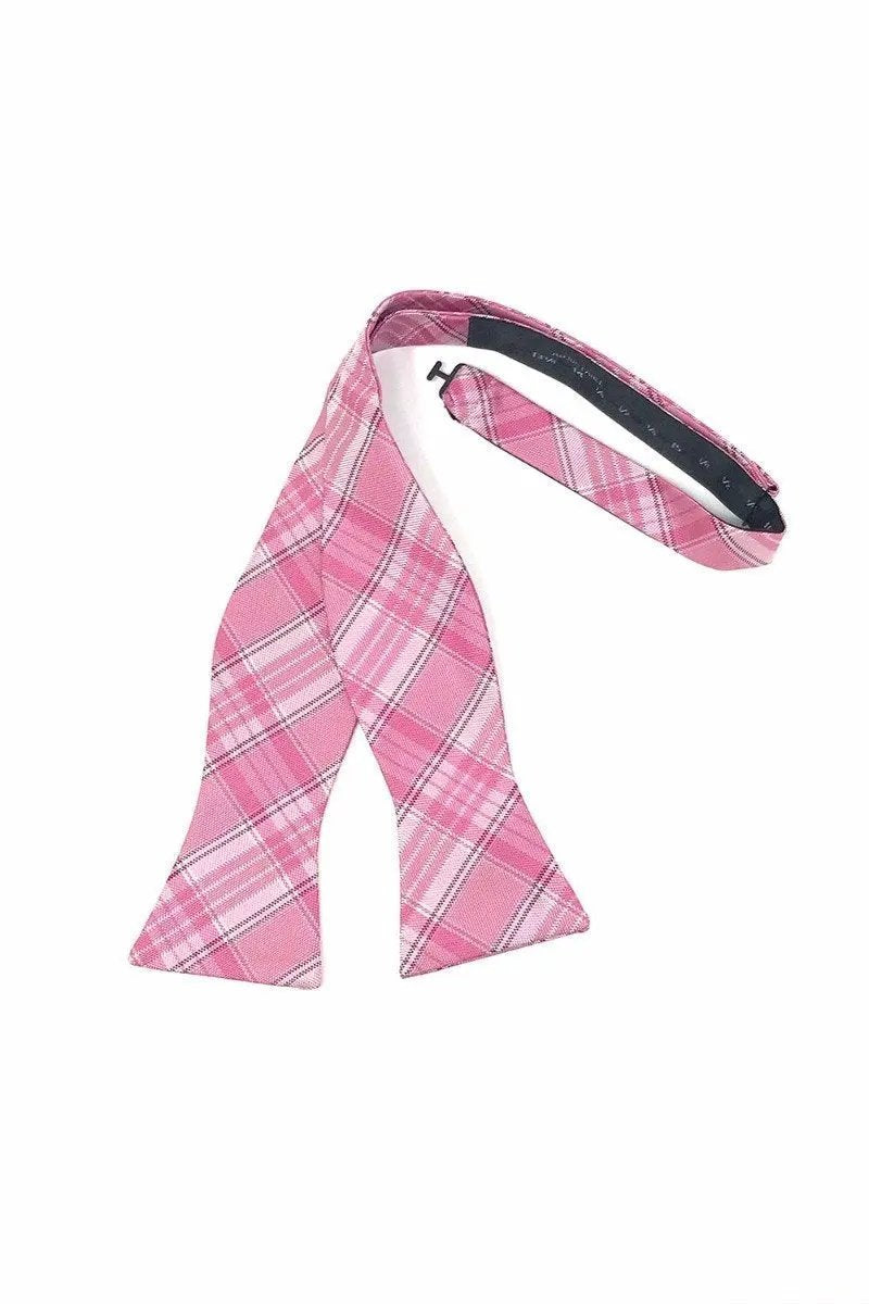 Madison Plaid Bow Tie Self Tie by Tux-USA