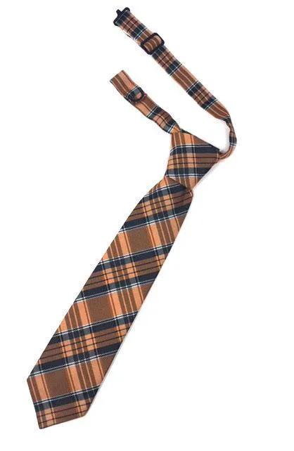 Madison Plaid Kids Necktie by Tux-USA