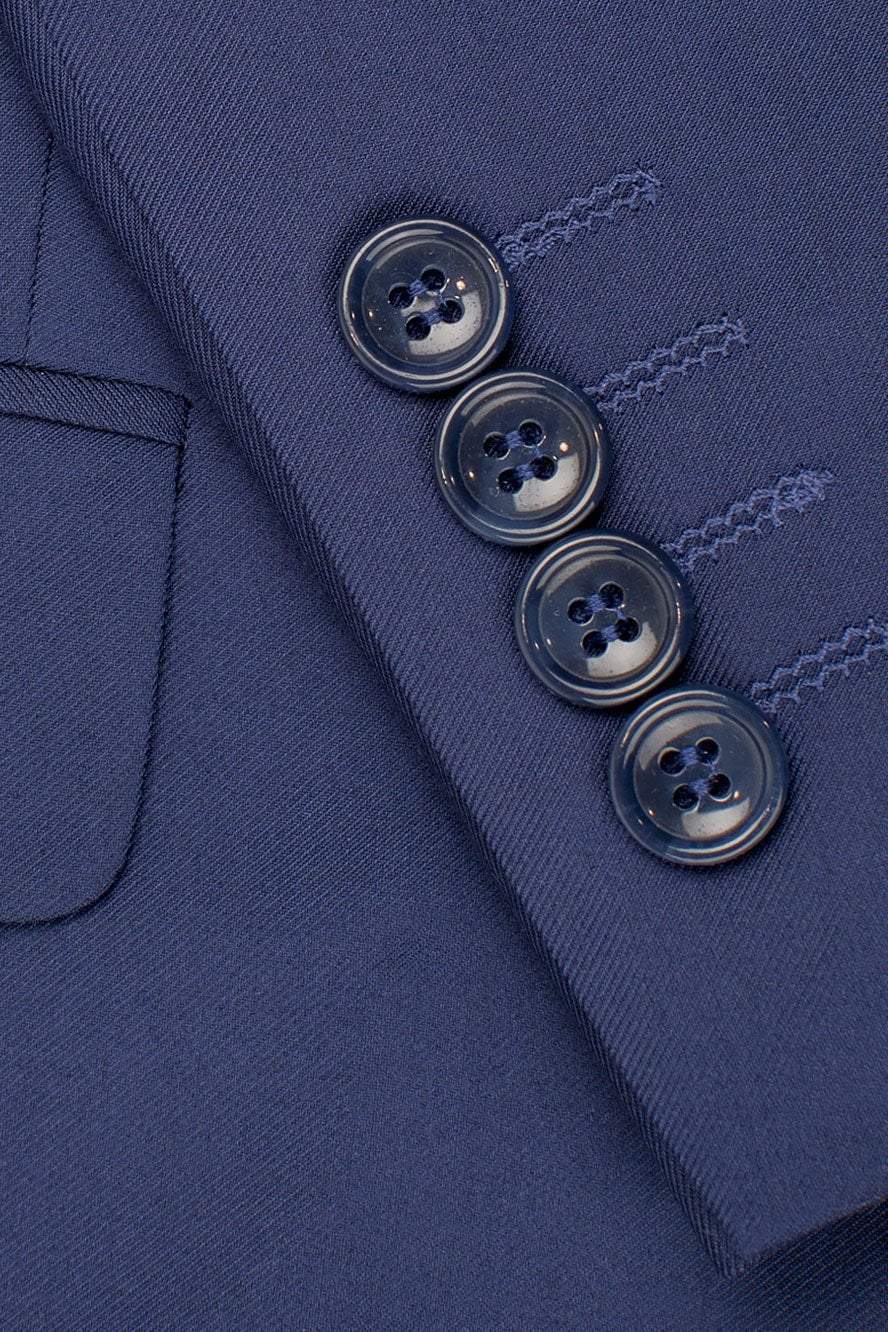"Madison" Sapphire Blue Suit Jacket Notch (Separates) by Tux-USA