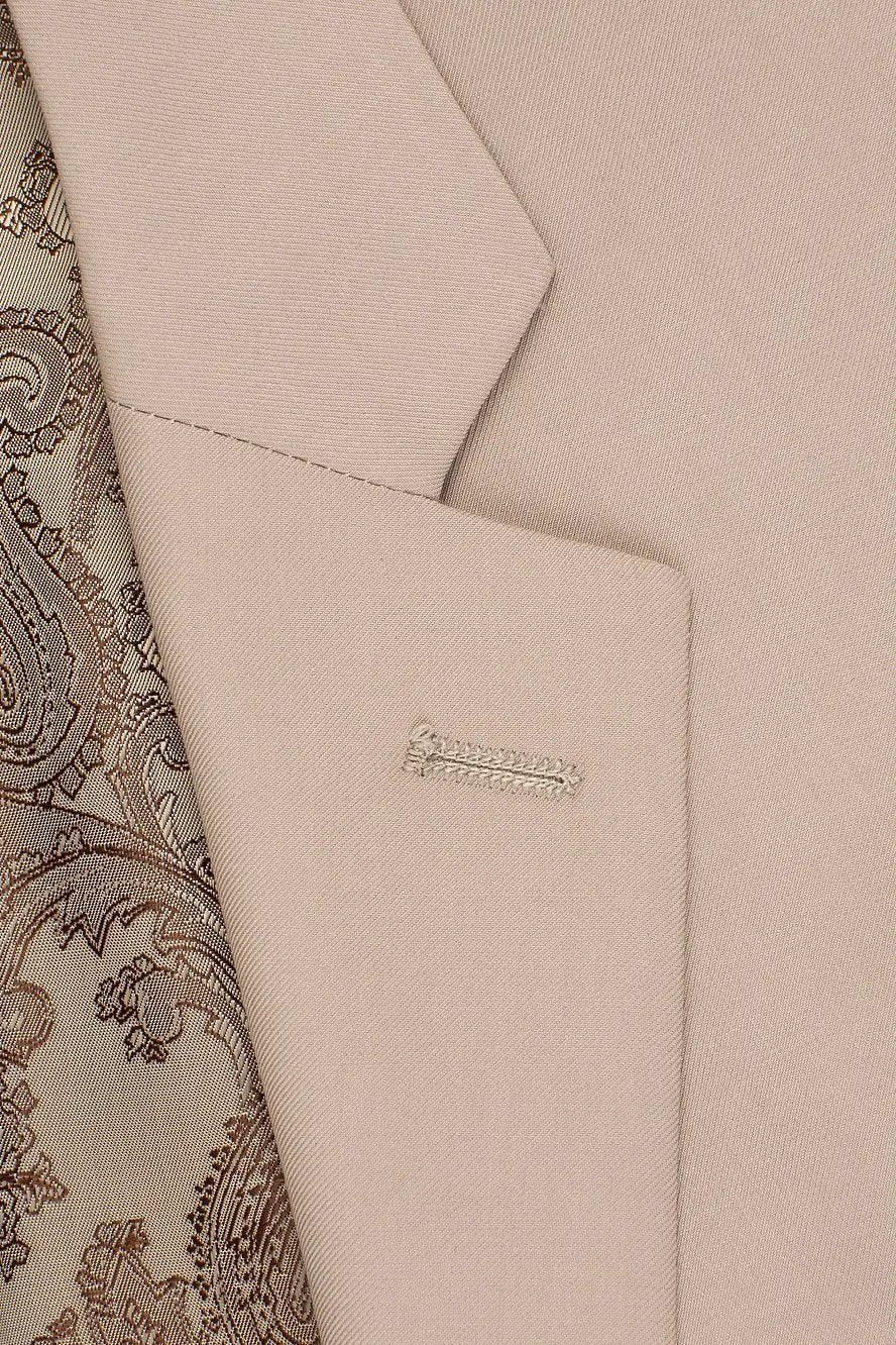 "Madison" Tan Suit Jacket Notch (Separates) by Tux-USA