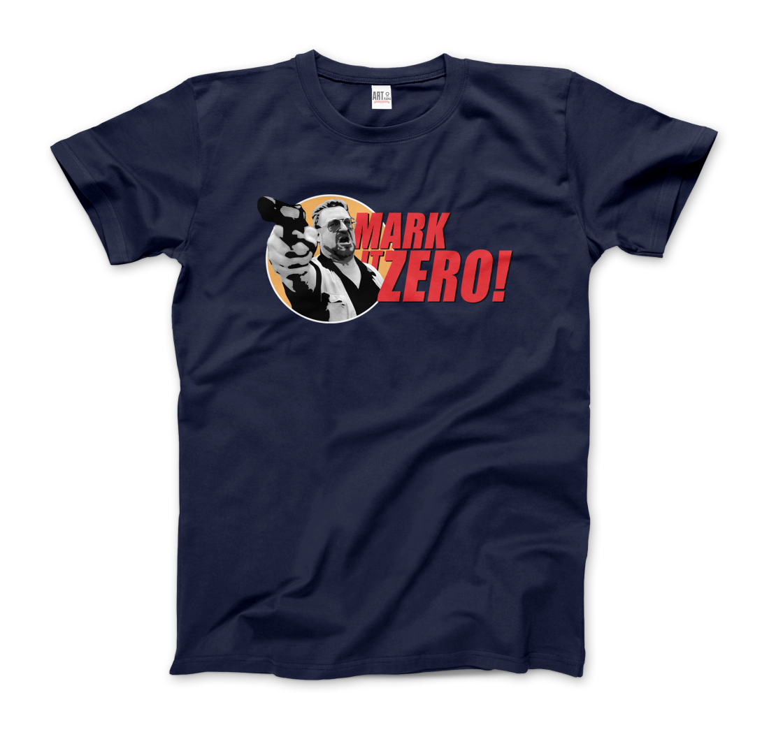 Mark it Zero, Lebowski t-shirt by Art-O-Rama Shop