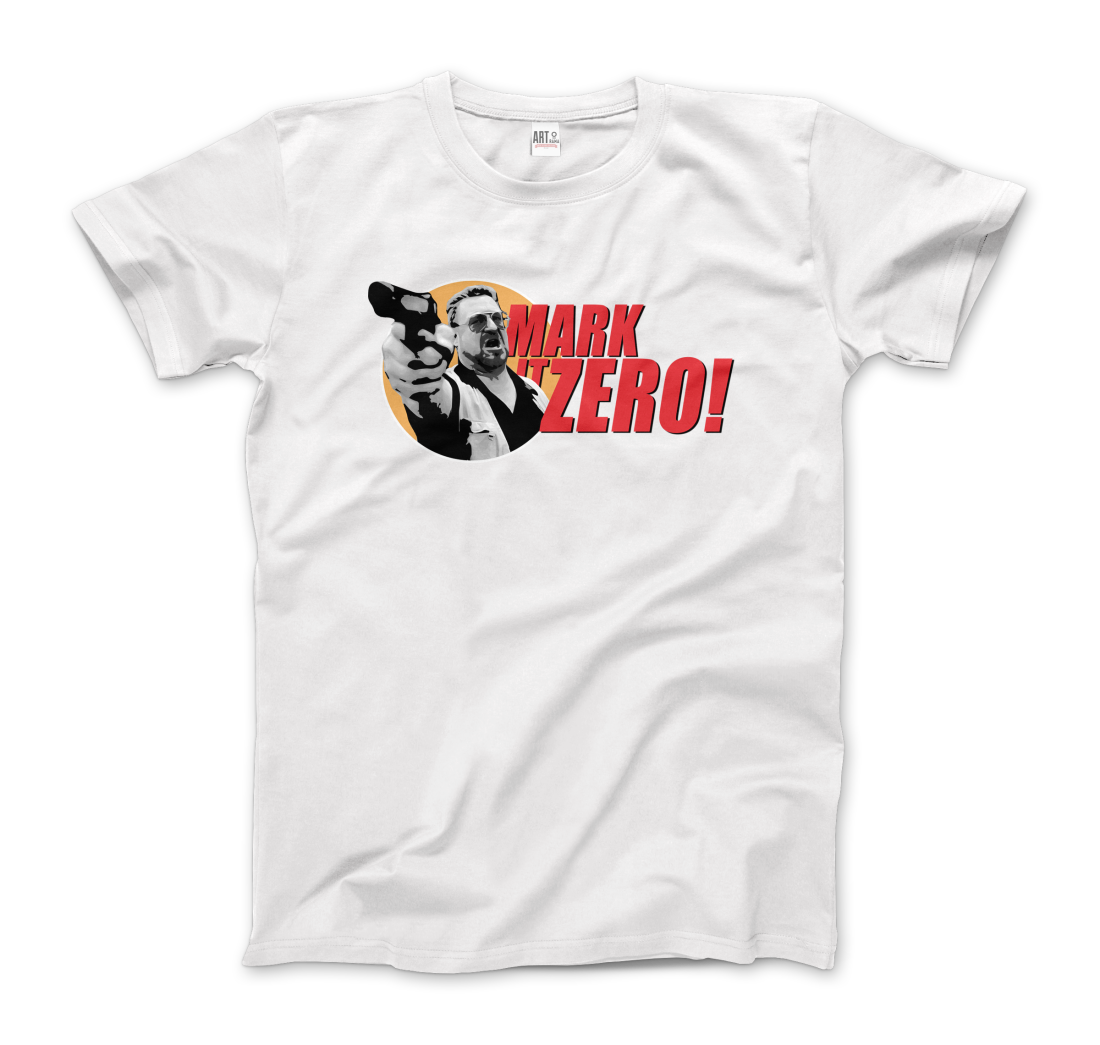 Mark it Zero, Lebowski t-shirt by Art-O-Rama Shop