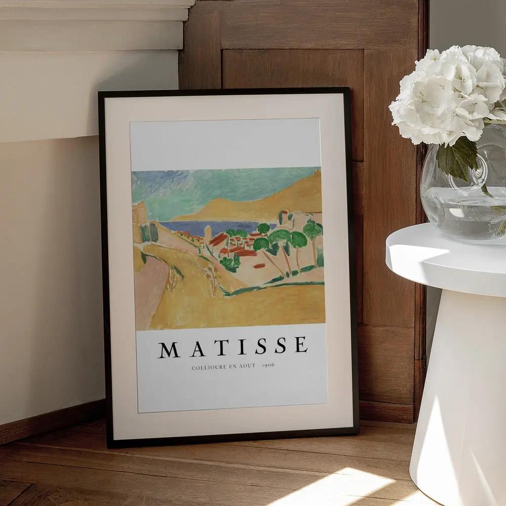 Wall art Collioure En Aout by Henri Matisse