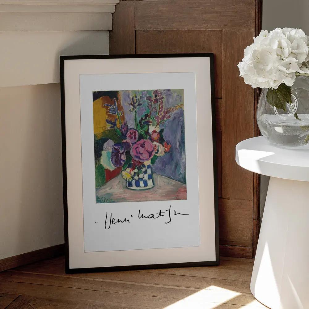 Wall art Lles Pivoines by Henri Matisse
