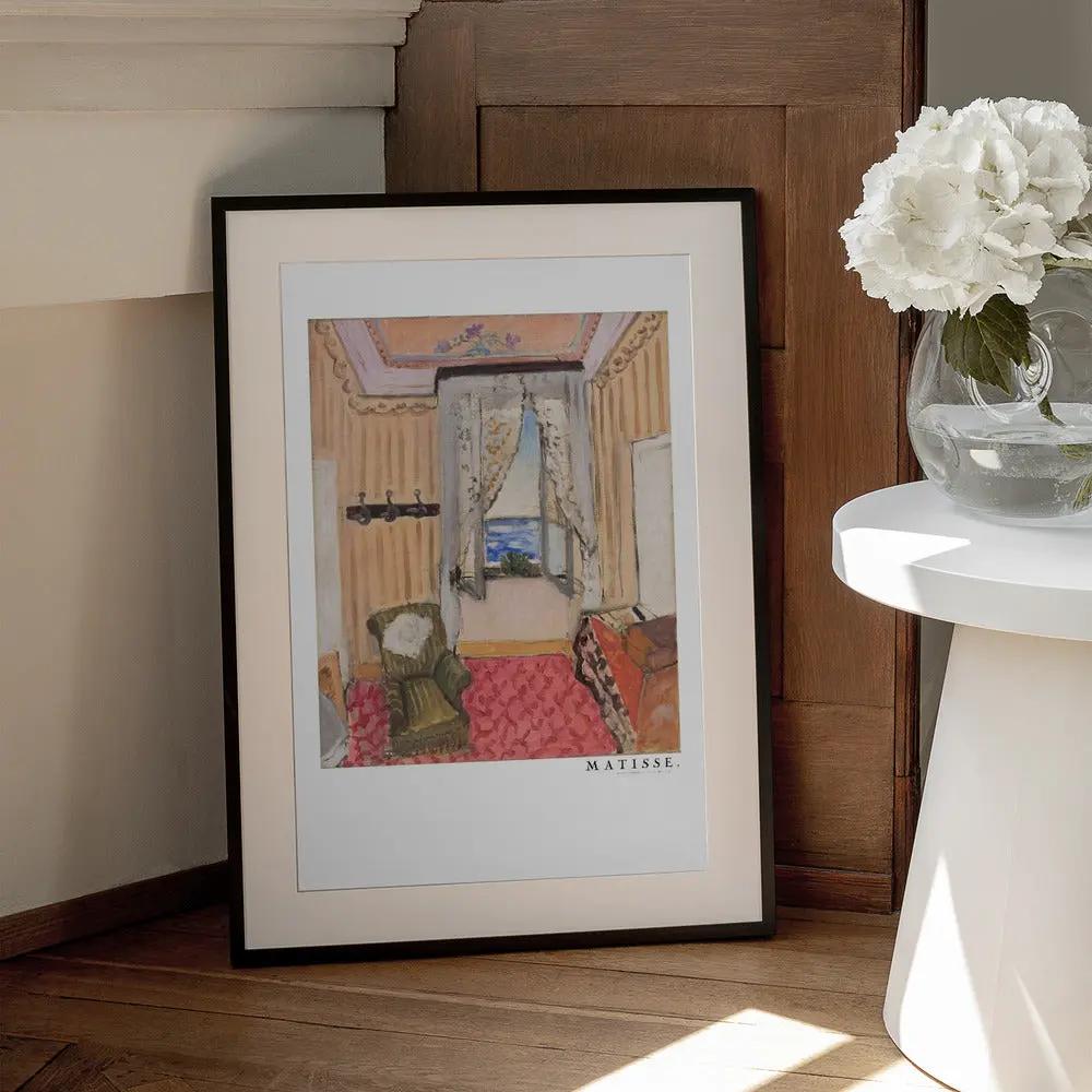 Wall art Ma Chambre Au Beau Rivage Boarder by Henri Matisse