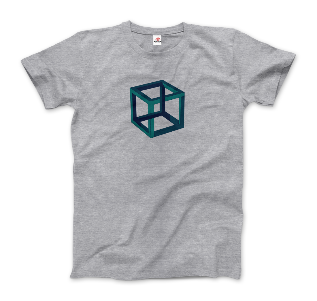 MC Escher Impossible Cube t-shirt by Art-O-Rama Shop