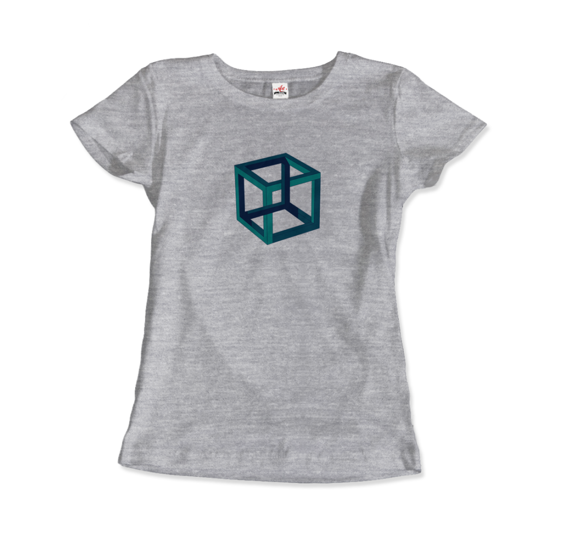 MC Escher Impossible Cube t-shirt by Art-O-Rama Shop