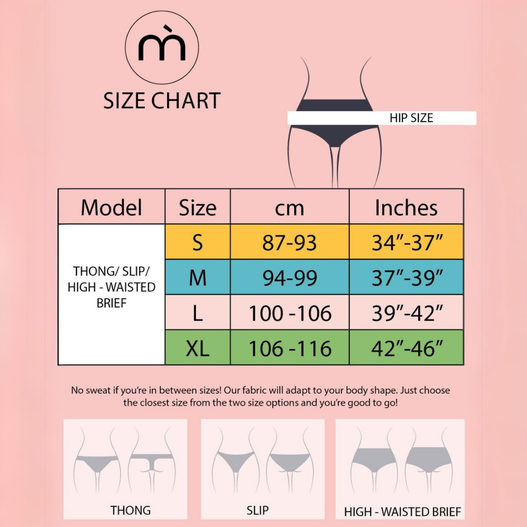 Memème Women’s Ultra-Comfortable 7 DAYS - Choco - Panties | Breathable Cotton Crotch, Stretchy Fit, No Elastic Bands by Mememe