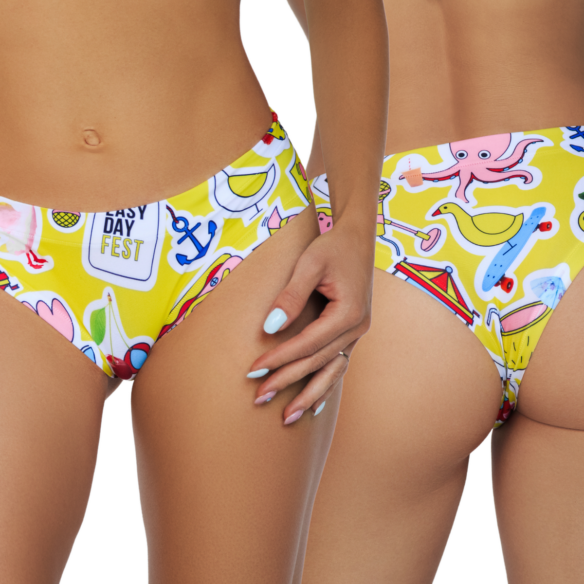 Memème Women’s Ultra-Comfortable EASY DAY - Yellow - Panties | Breathable Cotton Crotch, Stretchy Fit, No Elastic Bands by Mememe