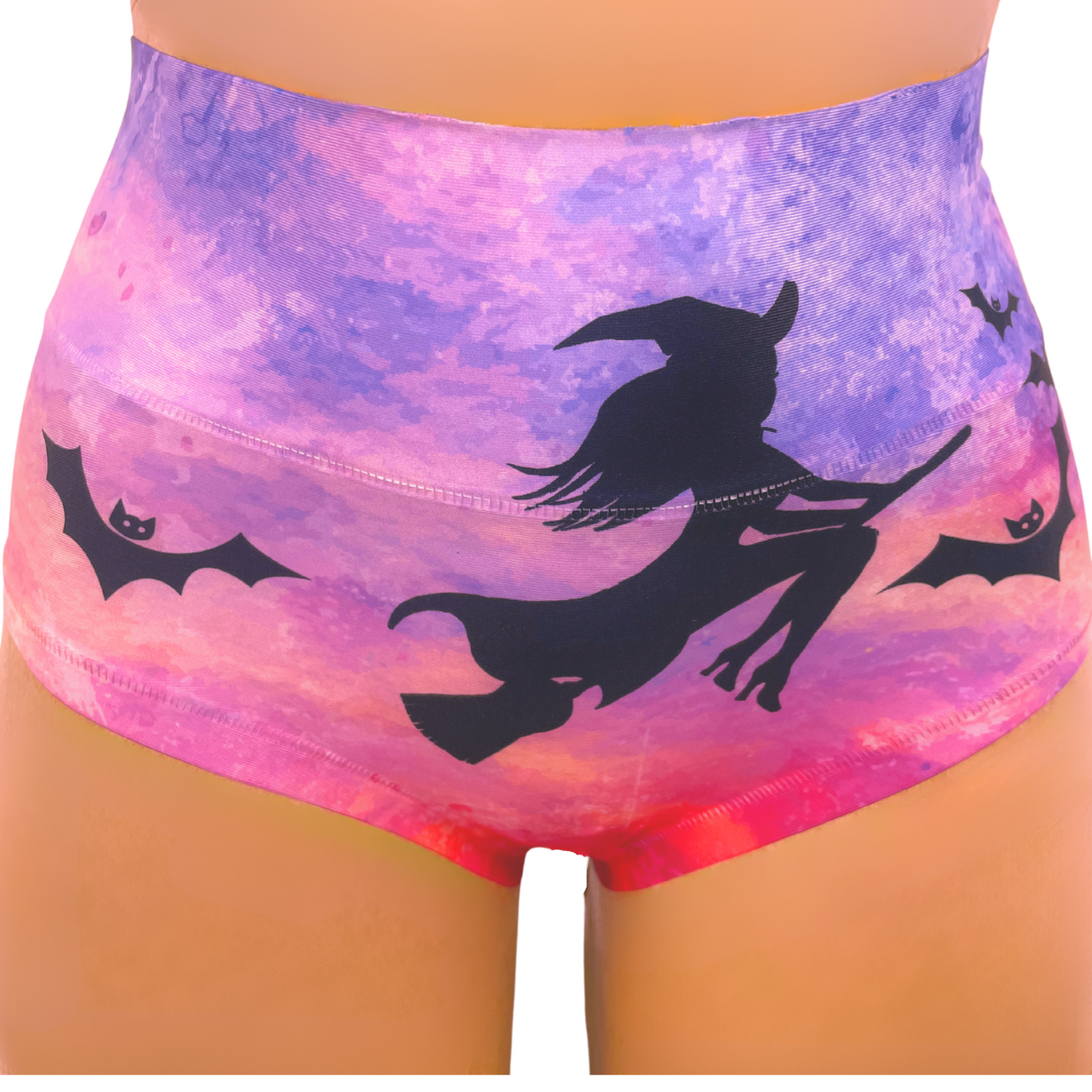 Memème Women’s Ultra-Comfortable Halloween - Witch Panties | Breathable Cotton Crotch, Stretchy Fit, No Elastic Bands by Mememe