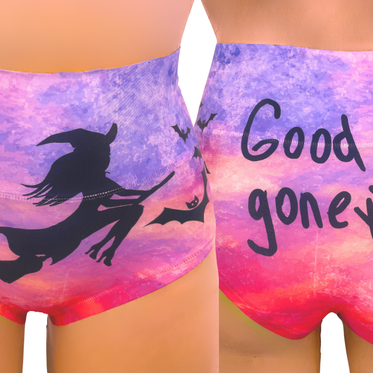 Memème Women’s Ultra-Comfortable Halloween - Witch Panties | Breathable Cotton Crotch, Stretchy Fit, No Elastic Bands by Mememe