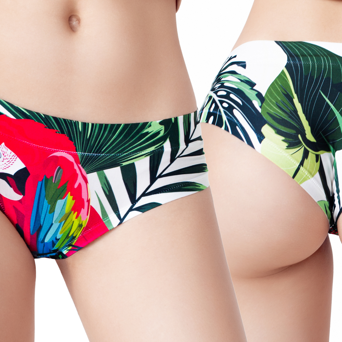 Memème Women’s Ultra-Comfortable JUMANJI - Ara - Panties | Breathable Cotton Crotch, Stretchy Fit, No Elastic Bands by Mememe