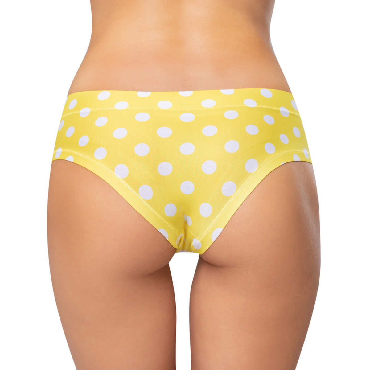 Memème Women’s Ultra-Comfortable POLKA DOT - Illuminating - Panties | Breathable Cotton Crotch, Stretchy Fit by Mememe
