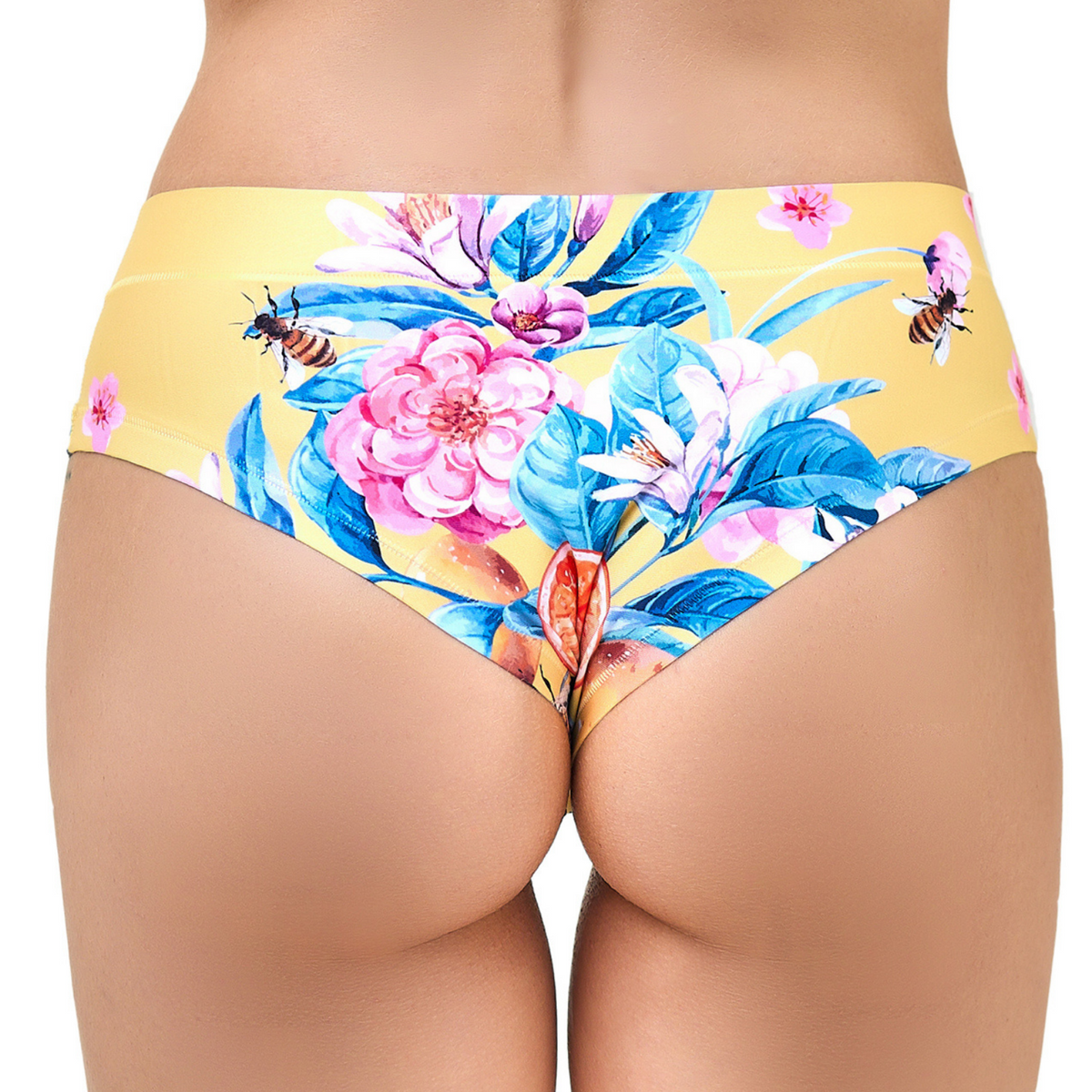 Memème Women’s Ultra-Comfortable SPRING - Juicy Light - Panties | Breathable Cotton Crotch, Stretchy Fit, No Elastic Bands by Mememe