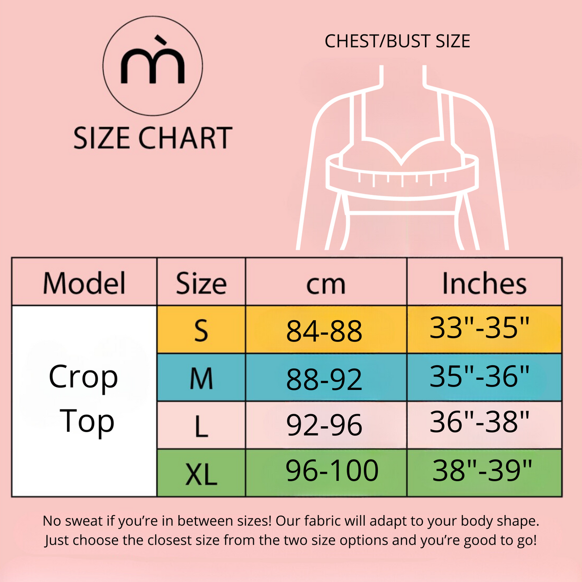 Memème Women’s Ultra-Comfortable TROPICAL - Toucan - Crop Top| Stretchy Fit, No Elastic Bands by Mememe