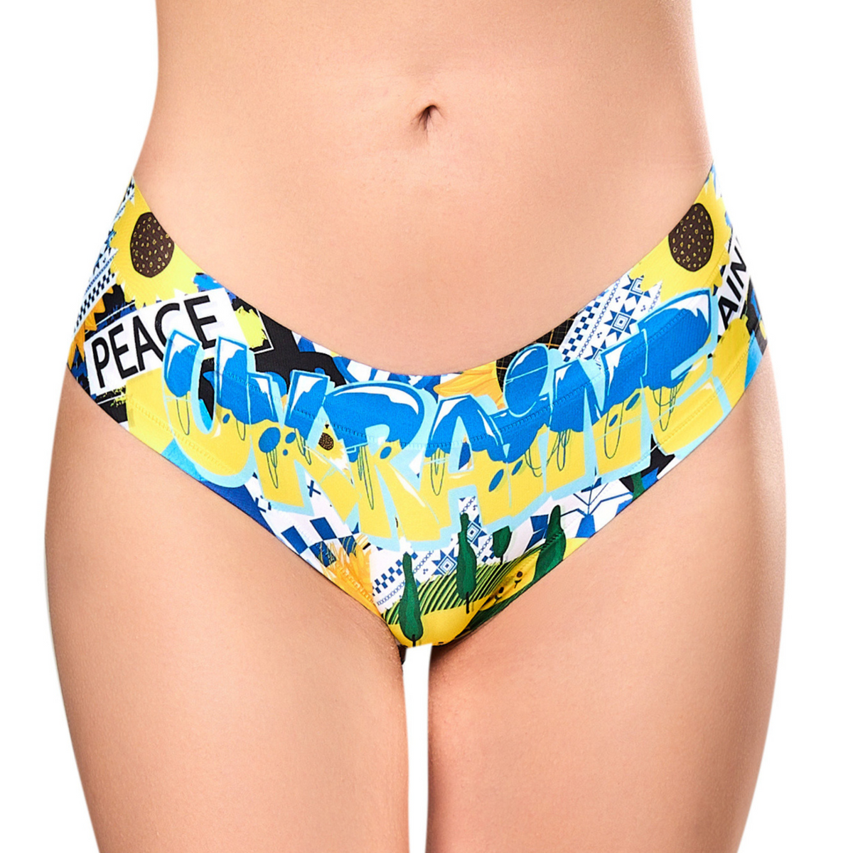 Memème Women’s Ultra-Comfortable UA - Art - Panties | Breathable Cotton Crotch, Stretchy Fit, No Elastic Bands by Mememe