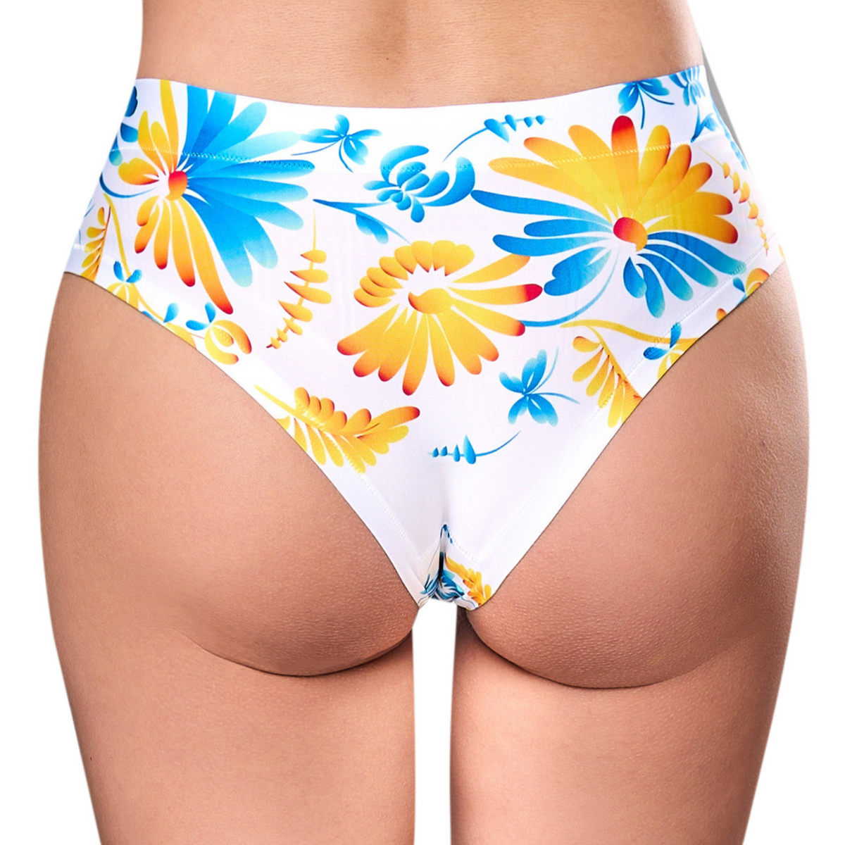 Memème Women’s Ultra-Comfortable UA - Petrykivka - Panties | Breathable Cotton Crotch, Stretchy Fit, No Elastic Bands by Mememe