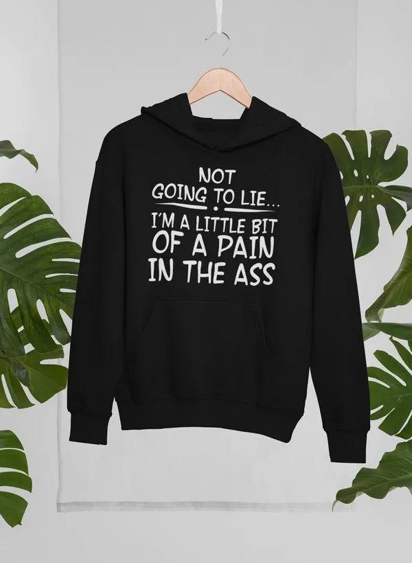 I'm Not Going To Lie Hoodie by Merch