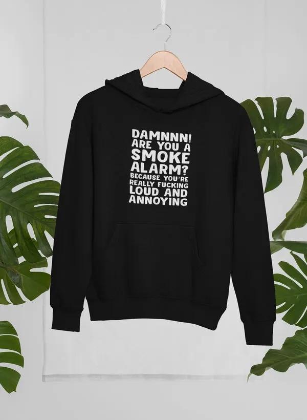 Smoke Alarm Hoodie by Merch